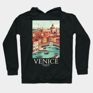 A Vintage Travel Art of Venice - Italy Hoodie